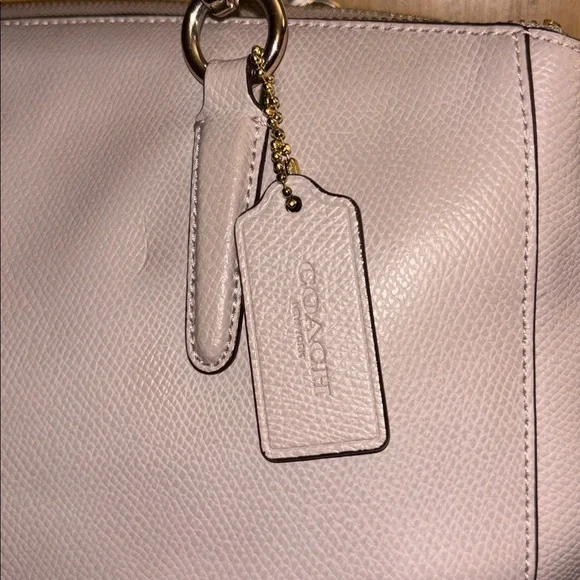 Coach Christie Carryall F36606 Leather Shoulder Bag with Gold Accents - Picture 6 of 13